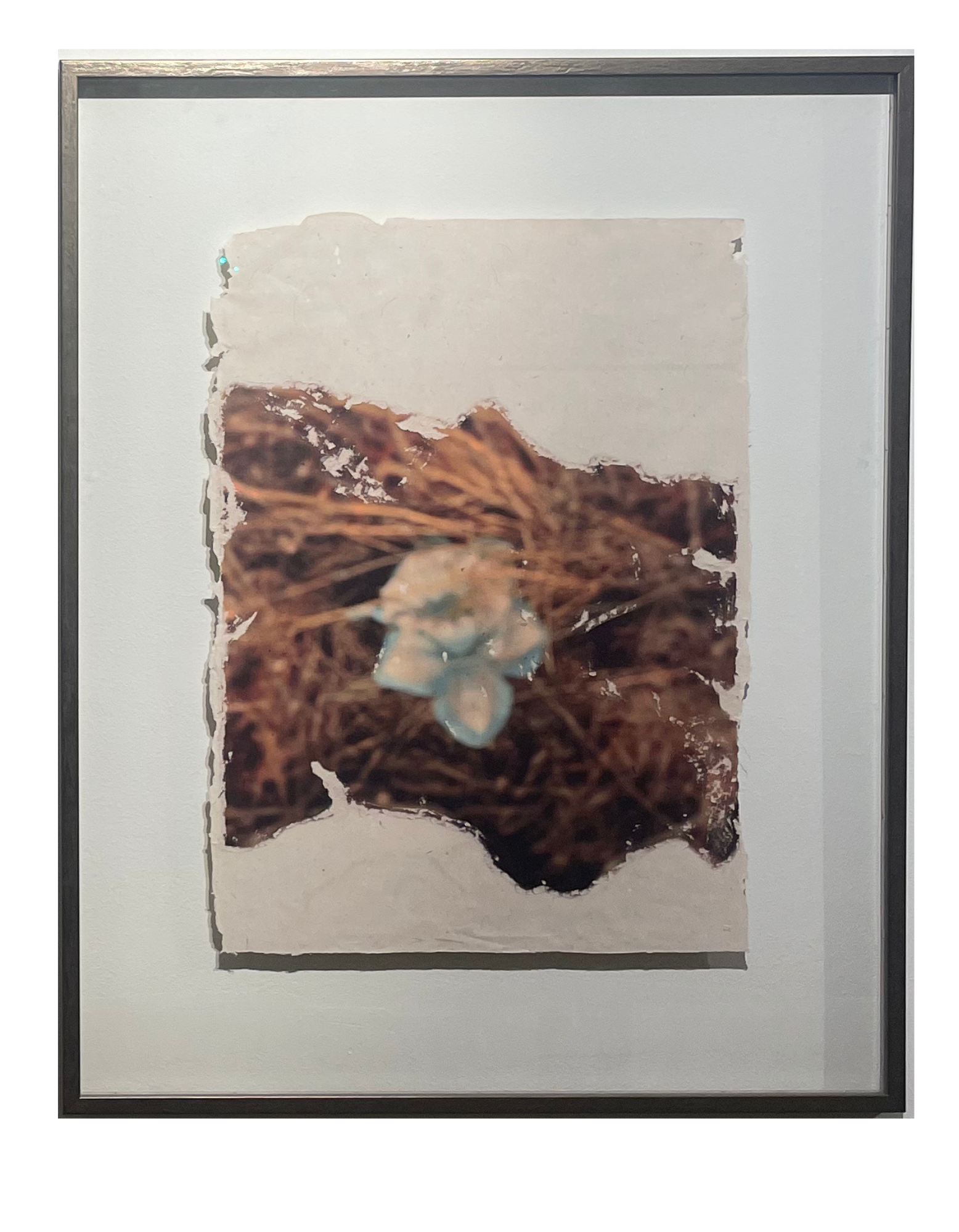 Real de Catorce II <br><small> handmade paper (mais, papyrus, agave, tule, cotton), mixed printing techniques, 69 x 89 cm, €875</small>