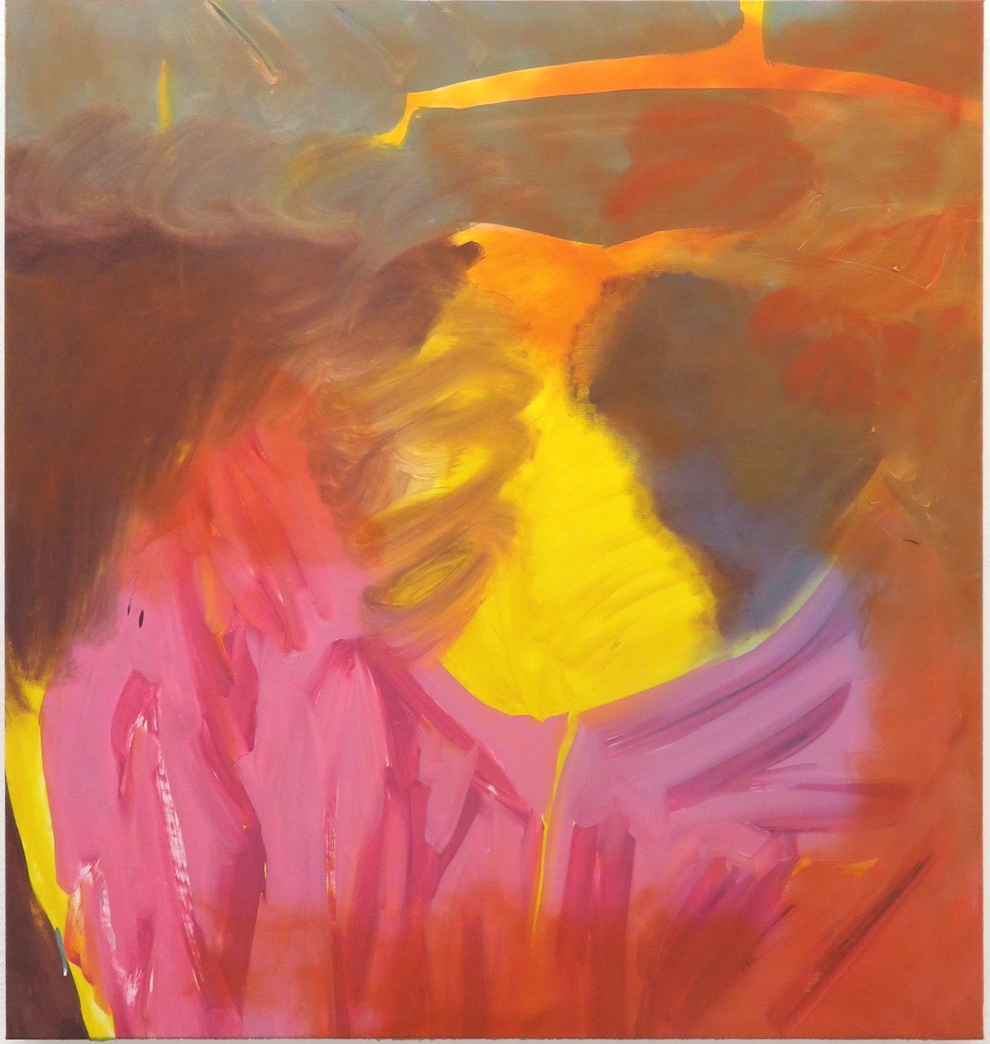 Abstract <br><small> oilpaint on canvas, 85 x 90 cm, €900</small>