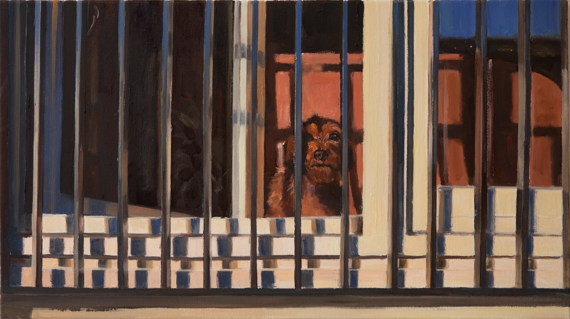 3513 GA <br><small> oil on canvas, 45 x 80 cm, €1550  </small>
