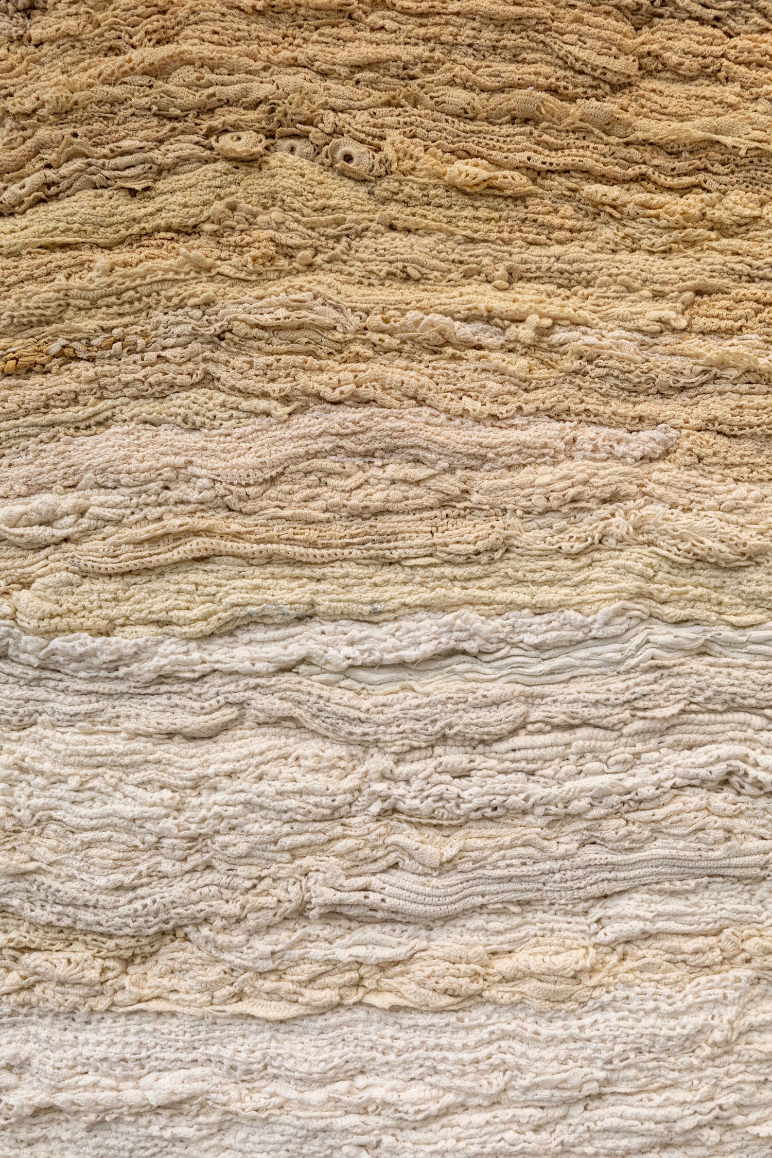 Detail Microstratum<br><small>lace/semedaki fabrics, thread, 65 x 50 cm €1800</small>
