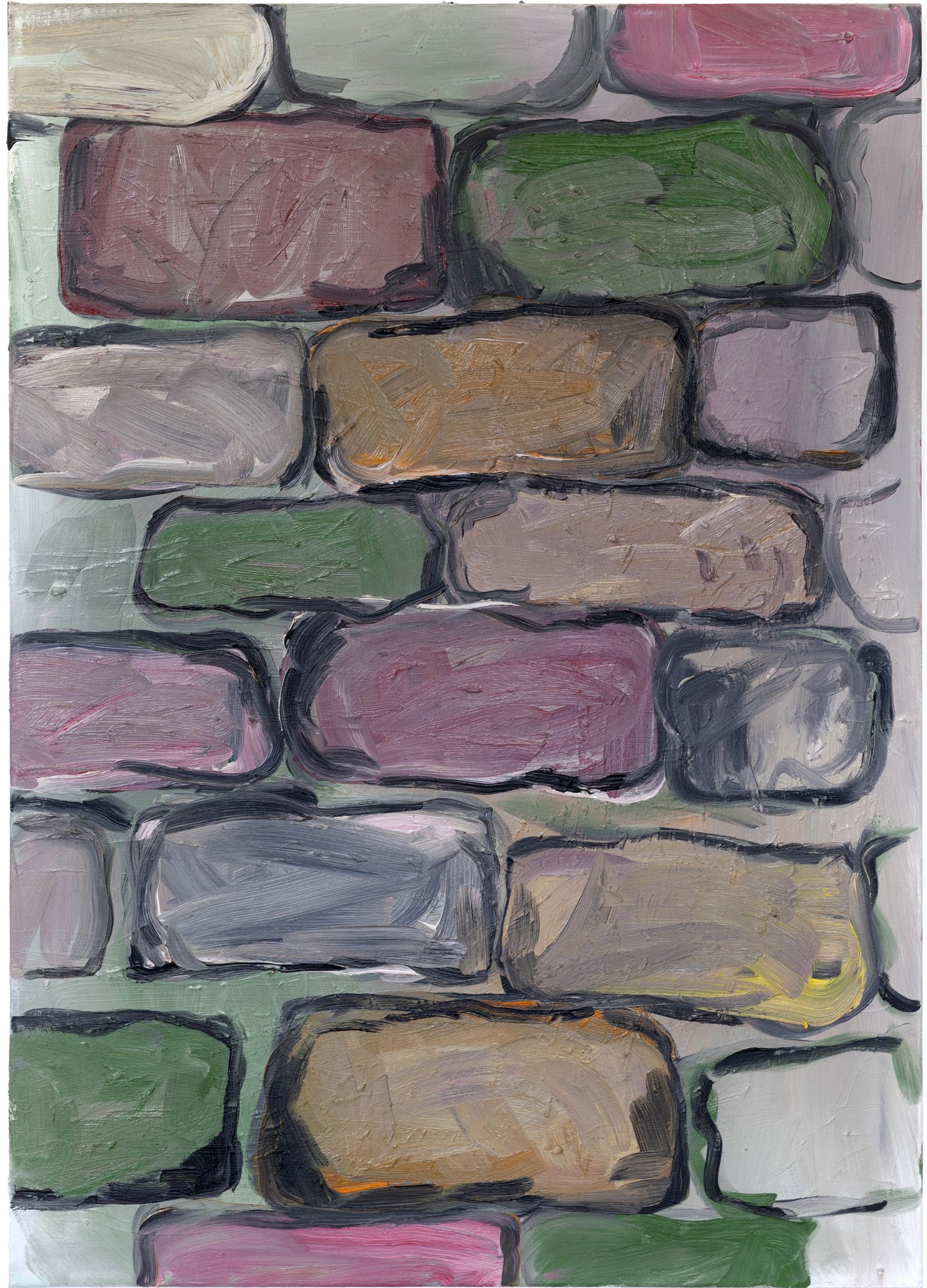 No title <br><small> 70 x 100 cm, oil on canvas, €950</small>