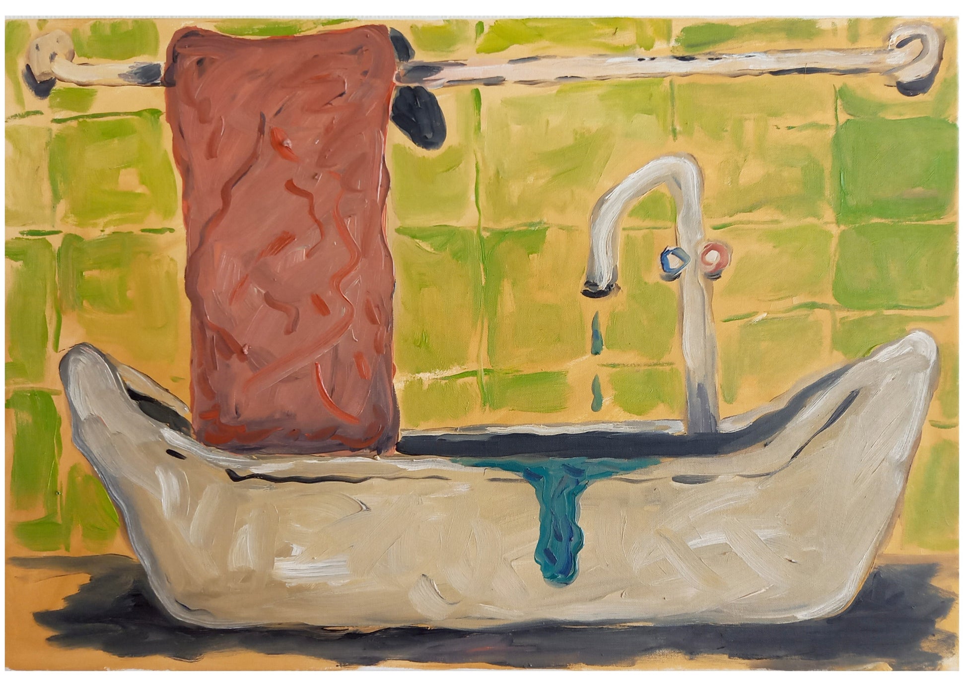 No title <br><small> 70 x 50 cm, oil on canvas, €650 </small>